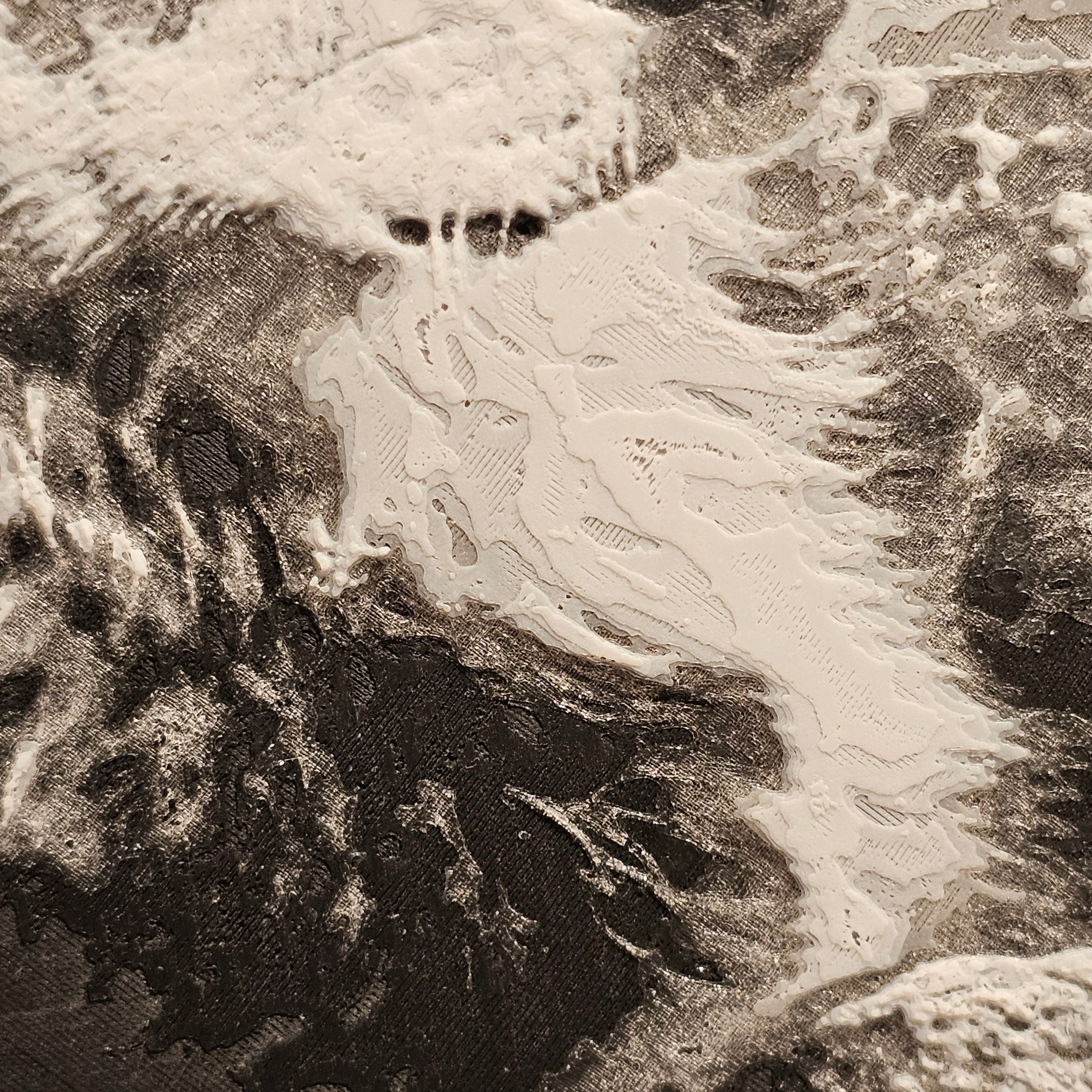 Black and White Photo w/ Stand Combo